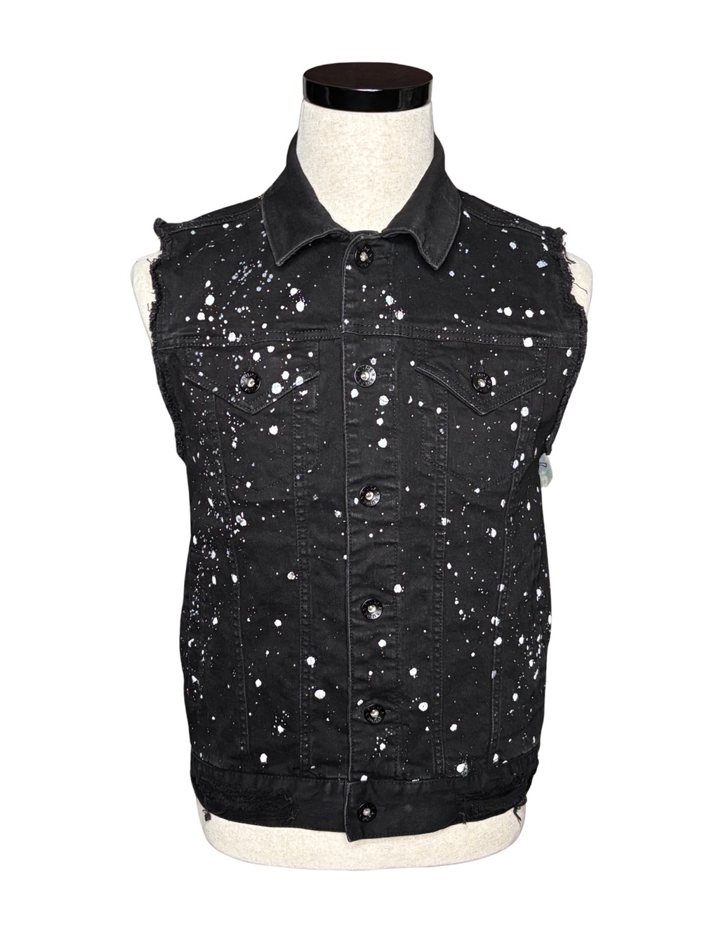 RUDE xxx ‘Paint Splatter’ Vest
